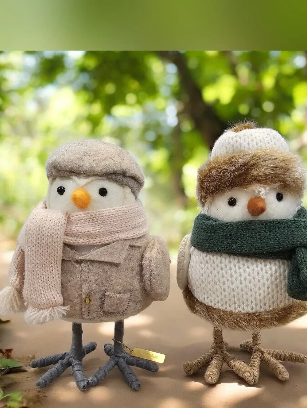 Pair of Winter Target Spritz Birds, Tahoe And Mepak